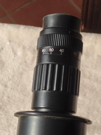 Vendo telescopio marca Optolyth alemán de 20-60 x 70 de ocular, ideal para rececho completamente nuevo 11