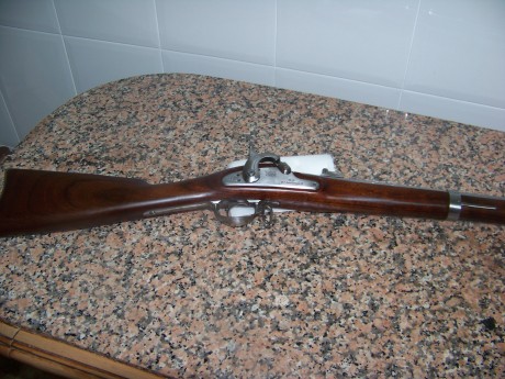 Vendo minie springfield 1861 de Pedersoli en muy buen estado,apenas usado,precio 650euros   100_1987.JPG 02