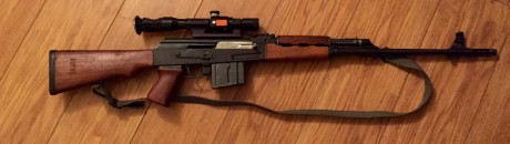 Vendo Zastava m76, fusil de tirador selecto de la antigua yugoeslavia fabricado por Zastava con unas calidades 02