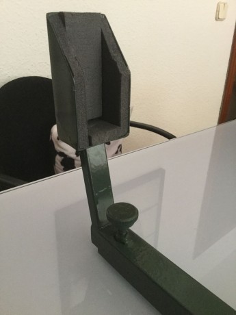 Hola, vendo un banco de tiro válido para arma larga, muy preciso y estable gracias a su peso, portes a 01