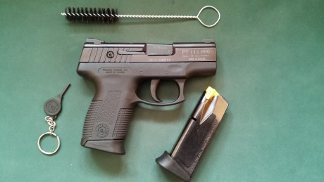 Hola, vendo pistola Taurus modelo PT 111 PRO MILLENIUM, 
detalles:

Marca: TAURUS
Modelo: PT 111 PRO MILENIUM
Calibre: 00