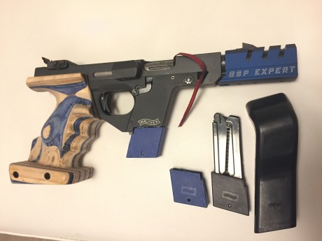 Vendida, se puede cerrar....
Se vende Walther GSP Expert del 32wc con carro del 22lr. En buen estado, 02