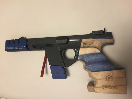 Vendida, se puede cerrar....
Se vende Walther GSP Expert del 32wc con carro del 22lr. En buen estado, 01