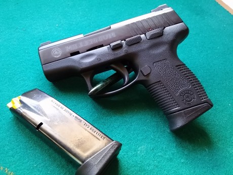 Hola, vendo pistola Taurus modelo PT 111 PRO MILLENIUM, 
detalles:

Marca: TAURUS
Modelo: PT 111 PRO MILENIUM
Calibre: 32