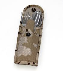 Vendo funda de cubiertos  nueva a estrenar del ejército español  color árido pixelado, compuesta de funda 00