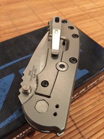 Vendo este  tanque  de calidad ya contrastada… Navaja táctica/militar:

  ZERO TOLERANCE 0550 HINDERER 02