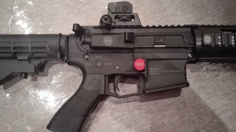 Vendo Rifle Astra STG4 Ar15 en cal 222 rem
Estado bastante bueno, con alguna marquita de montaje y desmontaje 02