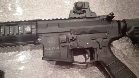 Vendo Rifle Astra STG4 Ar15 en cal 222 rem
Estado bastante bueno, con alguna marquita de montaje y desmontaje 00
