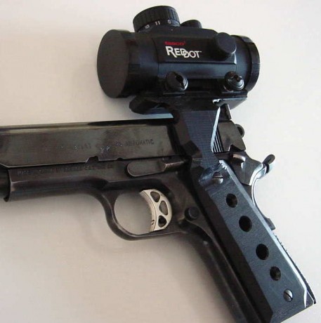 hola amigos , les comento que tengo una norinco np28 (clon 1911 en 9mm)y me gustaria montarle un visor 10