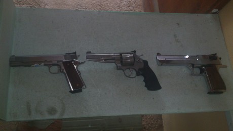 Vendo revolver Smith Wesson 627 Performance Center con tambor d 8 recamaras del .357/38. El ruido que 01
