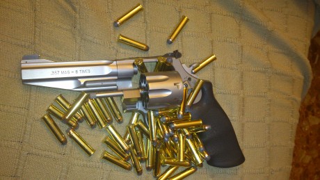 Vendo revolver Smith Wesson 627 Performance Center con tambor d 8 recamaras del .357/38. El ruido que 00