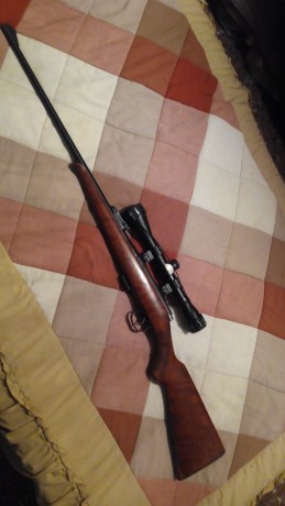 Con bastante pena, y on el objetivo de hacer algo de caja para otros proyectos, vendo mi carabina Brno 00