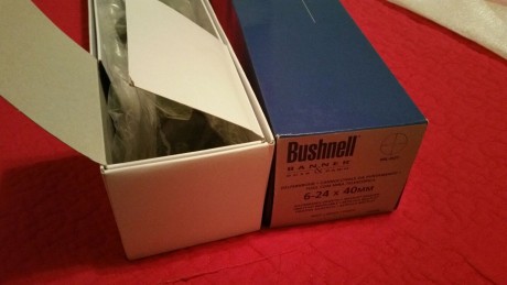 Buenas.
Vendo visor Bushnell Banner 6-24 x 40.
El estado es muy bueno. Solo se aprecian ligeramente las 01