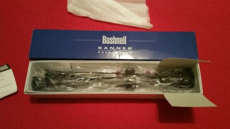 Buenas.
Vendo visor Bushnell Banner 6-24 x 40.
El estado es muy bueno. Solo se aprecian ligeramente las 00