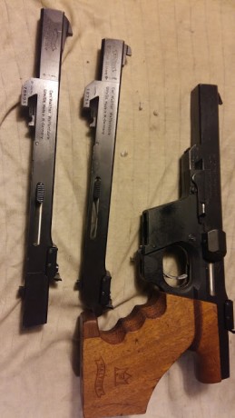 Lo dicho que vendo la Pistola WALTNER modelo GSP con los calibres 32- 22 largo y 22 corto  muy bien cuidada 20