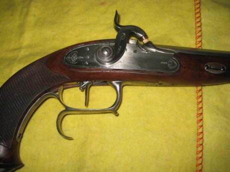 Hola, vendo esta Le Page de Pedersoli, calibre 44, precio 375 Euros, mas 20 de portes en Península.
Interesados 01