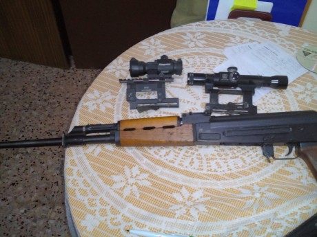 Por quedarme mal el anterior comprador pongo de nuevo a la venta mi zastava m76, esta como nuevo, así 01