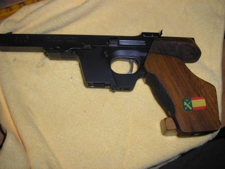 Hola, pongo en venta mi Walther GSP del 22 porqué no la uso, solo tiro con 9mm, tiene dos cargadores , 02