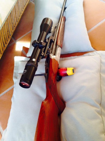 Vendo monotiro Sabatti Calibre 6,5x57R, con  bases de la marca Blaser , poco uso y baleo excelente, Precio 30