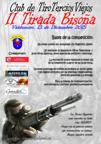 Hola a todos..... :saluting-soldier: 

 Segunda Tirada Bisoña! Valdemoro! 

Mañana tendrá lugar una competición 00