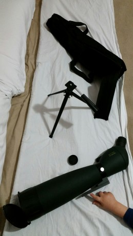 Vendo telescopio terrestre 30 x 90 x90. ( GRAN POTENCIA )
con bolsa de transporte + Trípode


Perfecto 01