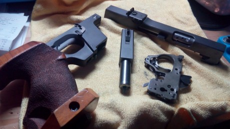 Hola, pongo en venta mi Walther GSP del 22 porqué no la uso, solo tiro con 9mm, tiene dos cargadores , 50