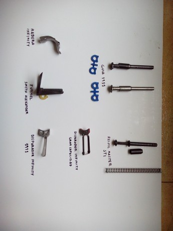 Hola, vendo estas piezas:
Rabera infinity inox..........................................................40€
Disparador 00