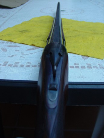 Pongo a la venta esta escopeta Miroku mod. 700 . Caja negra "de las de antes". Aceros inigualables. 02