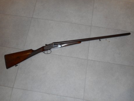 VENDIDA

Vendo escopeta Zabala Hermanos de calibre 12 paralela, muy buena precisión, sistema de disparo 11