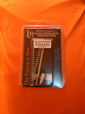 Vendo sistema muelle antirretroceso DPM para Sig Sauer X-Five  X-Six
Está nuevo sin usar
En la provincia 00