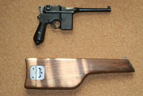 Vendo pistola Mauser modelo 712 Schnellfeuer, inutilizada según el banco de pruebas de saint etienne, 02