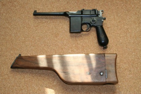 Vendo pistola Mauser modelo 712 Schnellfeuer, inutilizada según el banco de pruebas de saint etienne, 01