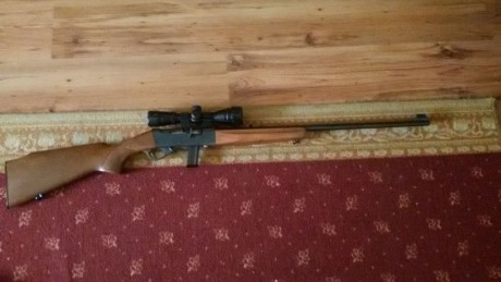 Hola. Un amigo mio vende esta carabina Anschutz 525 del .22l. En perfecto estado y funcionando. La vende 00