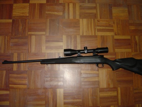 Por no utilizarlo, vendo mi rifle Weatherby  Vanguard  Sintetyc, cal 30-06 comprado nuevo en Nov 2010, 01