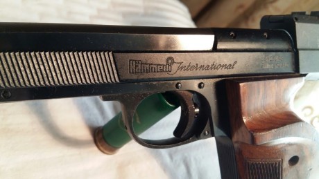 Lo dicho que vendo mi Pistola HAMMERLI, de calibre 22 corto, como se puede ver en las fotos esta practicamente 01