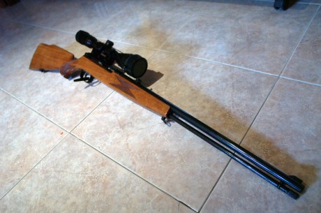 Vendo Carabina Alemán de marca Krico Semiautomatica de calibre .22 LR.


Tiene algunas marcas en el pavonado. 02