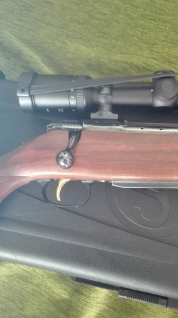 Hola buenas. Para aliviar el armero por compra de otro capricho, vendo flamante Sauer 90 Elegance en calibre 01