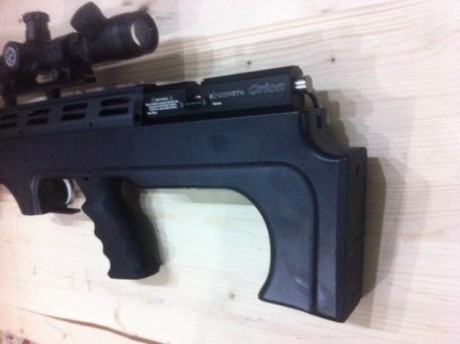 BUENO AMIGOS, por fin me llego mi regalo de papa noel , la ORION BULPUP.en calibre 5,5 , os dejo unas 01