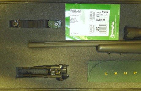 Vendo conjunto montado completo de fabrica del departamento de Law Enforcement de Remington  denominado 12