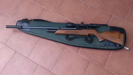Pues pongo a la venta esta carabina weihrauch hw 100 cal 4'5 estremadamente precisa, regulada y a prueba 21