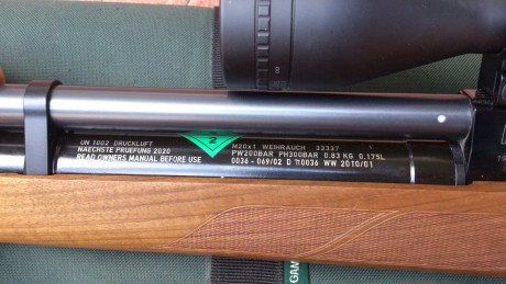 Pues pongo a la venta esta carabina weihrauch hw 100 cal 4'5 estremadamente precisa, regulada y a prueba 20