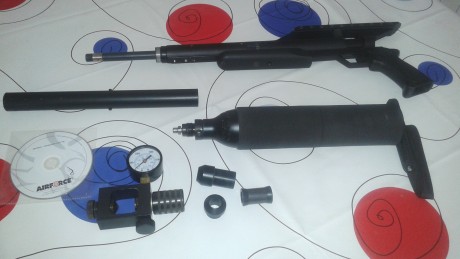 Vendo o cambio Airforce condor calibre 6.35. Cambiaria por pcp cal 4.5 o 5.5 ajustando diferencias de 00