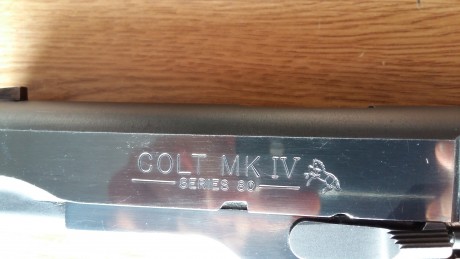 Vendo Colt Combat commander en 9 milimetros. le cambie todos los muelles por unos wolff de mejor calidad, 22