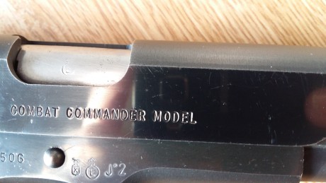 Vendo Colt Combat commander en 9 milimetros. le cambie todos los muelles por unos wolff de mejor calidad, 21