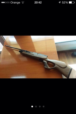 Carabina de la prestigiosa marca alemana Weirhauch Hw100TK en calibre 5,5 con cañón de 60cm 
En perfecto 11