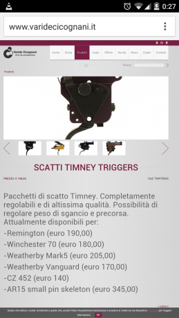 Hola, tengo un Remington 700 VSSF y estoy pensando en cambiarle el sistema de disparo.
No necesito una 20