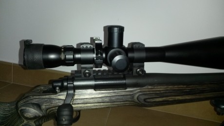 Se vende un magnifico rifle y con una precision de menos de 1/2 moa a 100m.
El rifle se compone de accion 30