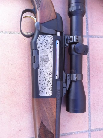 Vendo rifle de cerrojo Mannlicher luxus (de cañones intercambiables) en calibre 300wm. Bases apel y maletín 00