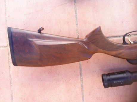Vendo rifle de cerrojo Mannlicher luxus (de cañones intercambiables) en calibre 300wm. Bases apel. Con 11