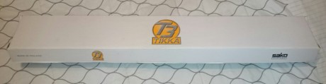Vendo tikka lite 338wm con monturas desmontables warne, visor Tasco titan 3-12x52 y dos cargadores.
El 20